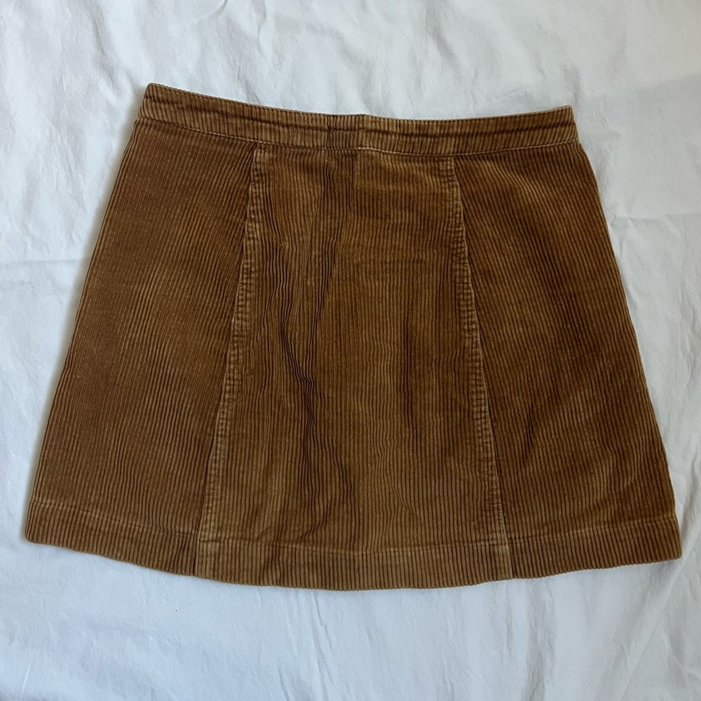 Brown/Tan Corduroy Skirt